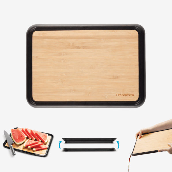 Fledge Double Sided Cutting Board - Bamboo