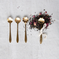 Flower Shaped Spoons - Set of 3
