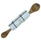 Kitchen Towel & Two Sided Spoon - White