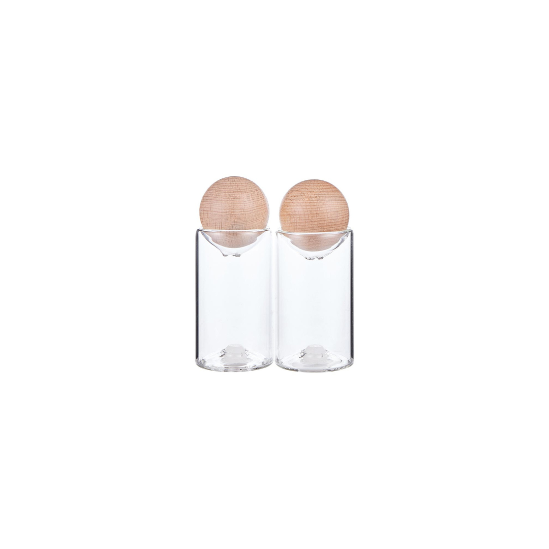 Glass Salt & Pepper Shakers