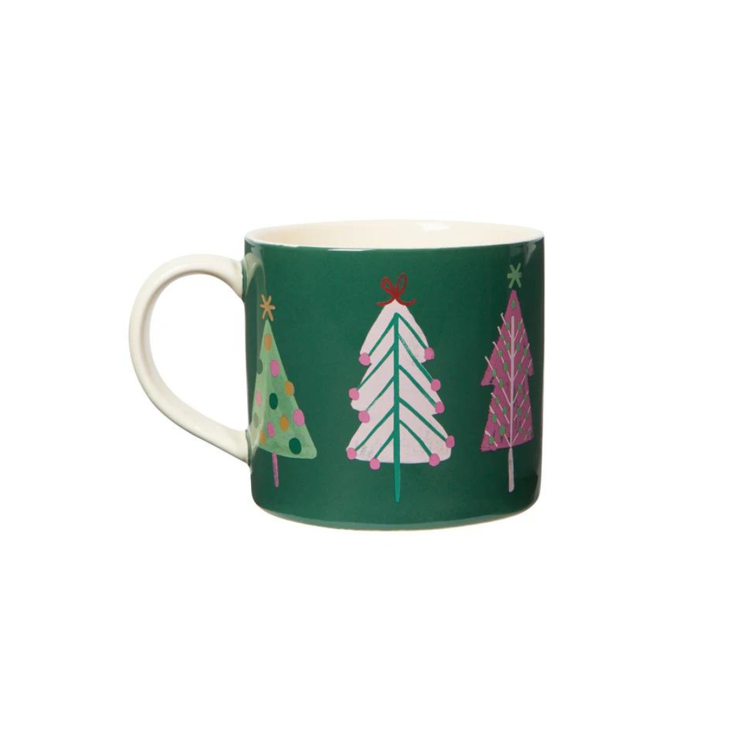 he Mug in a Box - Glitzmas from Danica Jubilee! This festive set invites you to sip in style with a stunning ceramic mug nestled in a gift-ready box. Adorned with dazzling holiday designs, this 14-ounce stoneware mug brings a touch of glitter to your holiday cheer, whether you're enjoying a cozy cocoa or a festive coffee. 