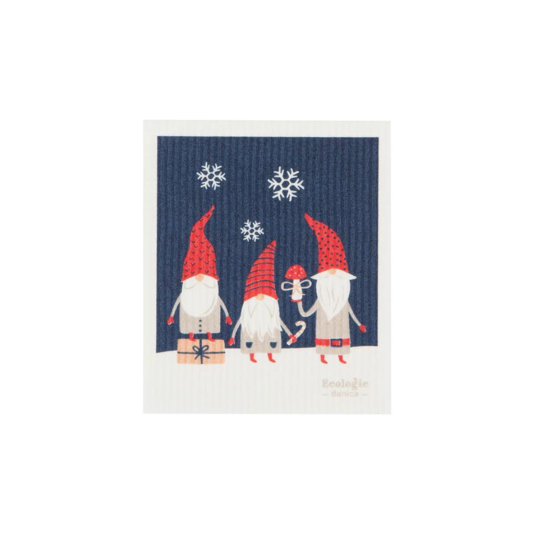 From our gnome to yours, make the holidays extra merry with the Gnomes Swedish Sponge Cloth!