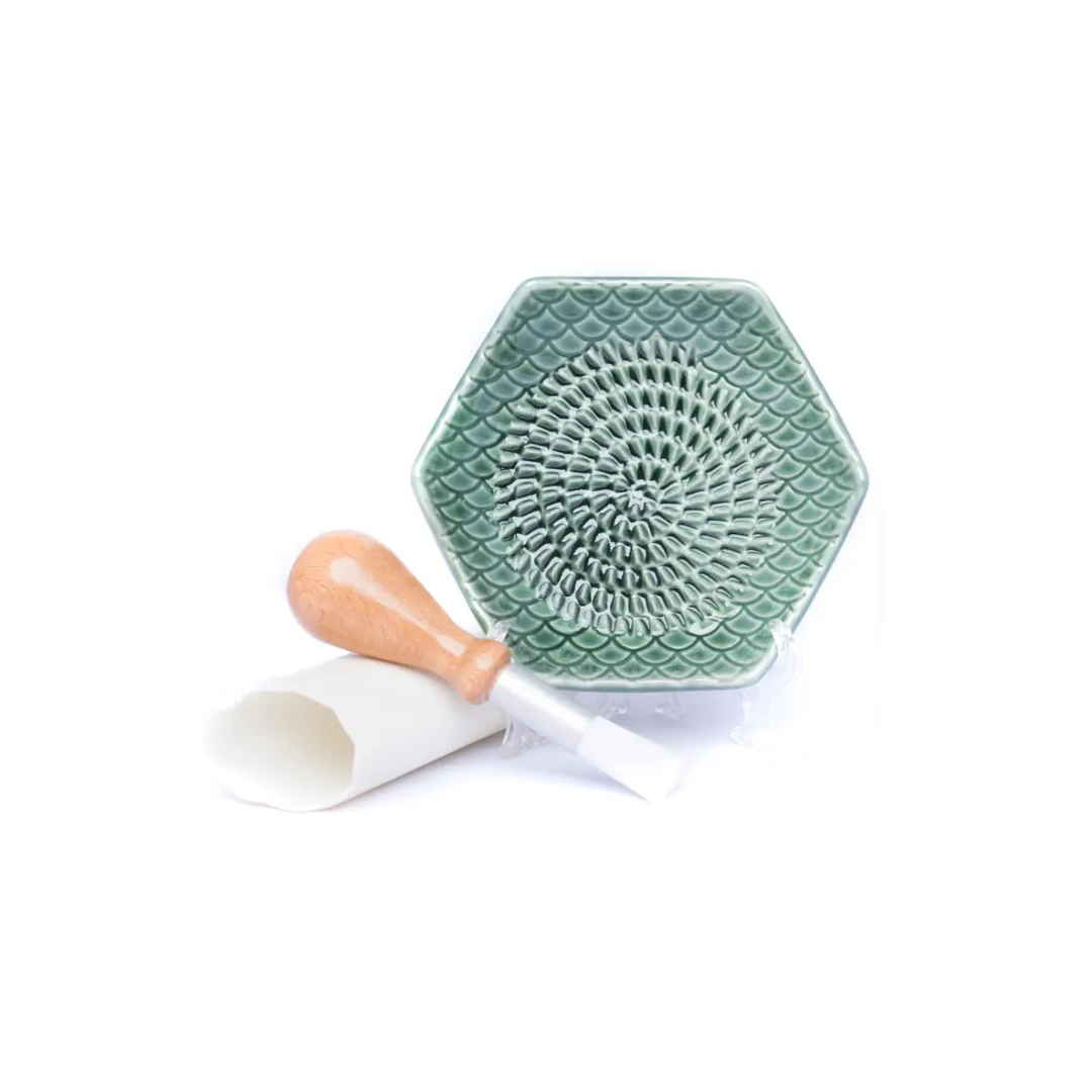Ceramic Grater Set (3 Piece Set) - Sage – Toast & Table