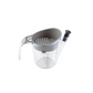  This 16 oz separator helps you create healthier gravies and sauces by effortlessly separating fat from pan juices. Simply pour the drippings into the strainer top, let it filter, then remove the stopper from the spout to serve. 