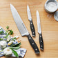 Forged Accent 3-pc Starter Knife Set - Black
