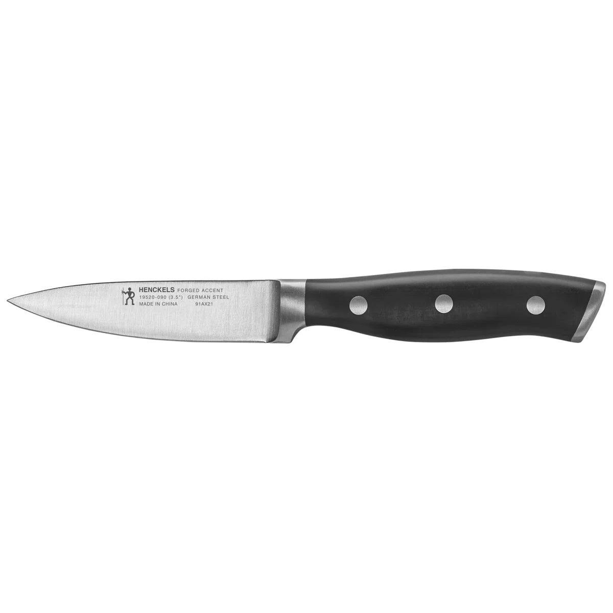 Forged Accent 3.5-inch Paring Knife - Black