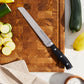 Forged Accent 8-inch Bread Knife - Black