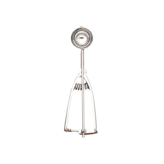 Get perfectly round and uniform cookies with Mrs. Anderson's Cookie Scoop! Made of durable stainless steel and featuring a spring-action handle, this scoop makes baking easier and less messy. It's also versatile for other treats like cupcakes and mini muffins. Easy to clean in the dishwasher.
