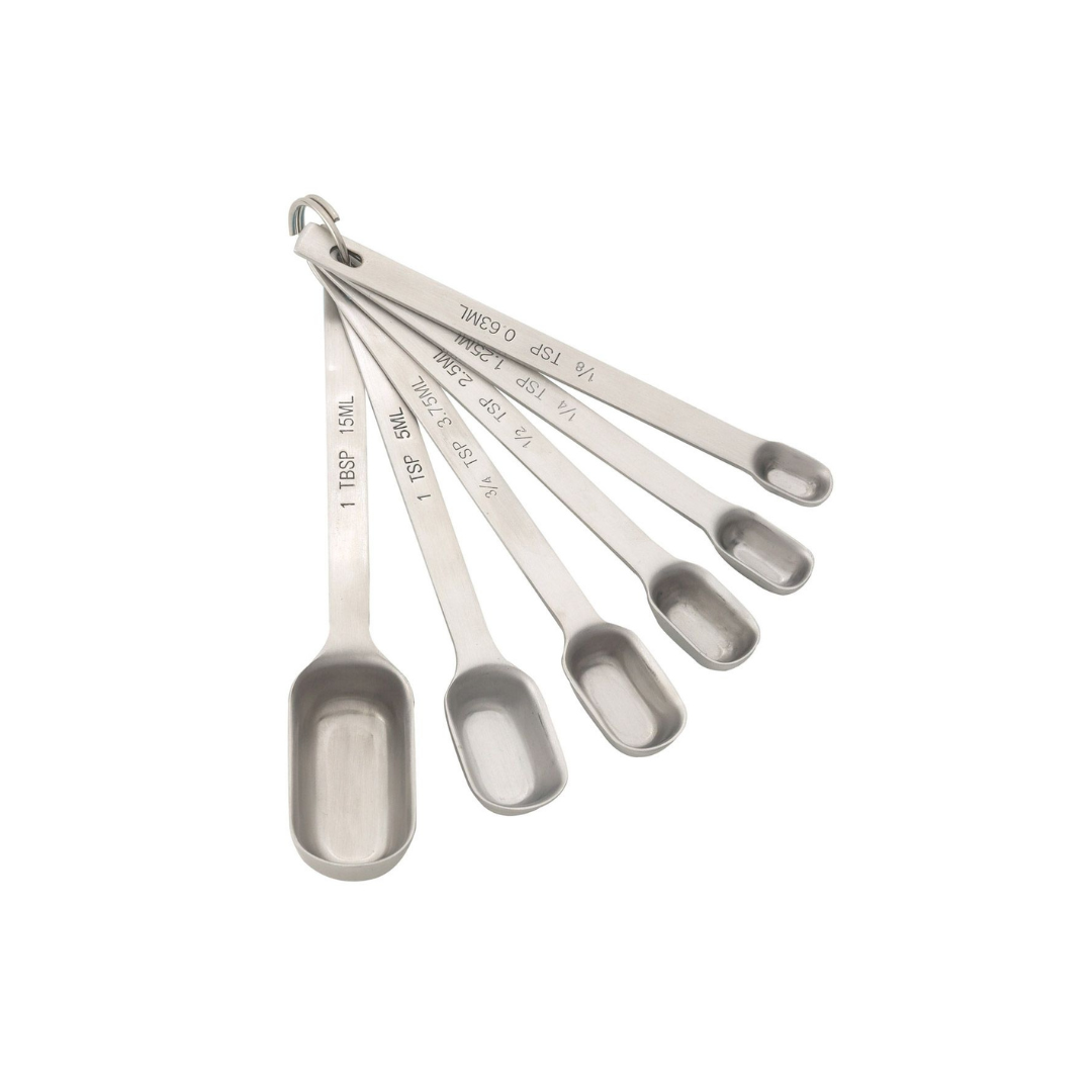 Spoon Size Sample Spice Measuring Spoons (6 Piece Set) – Toast & Table