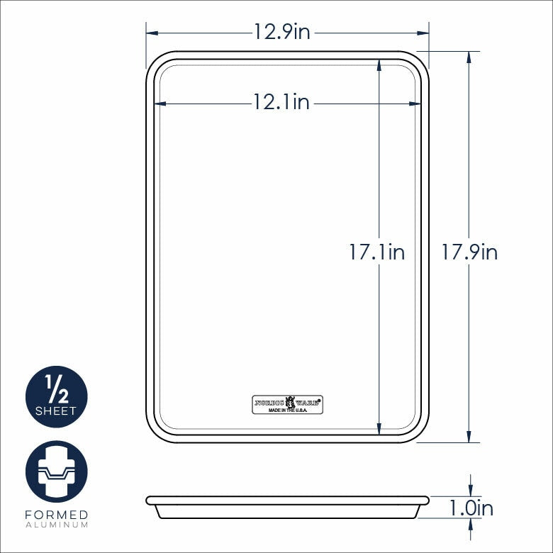 Half Sheet Baking Pan