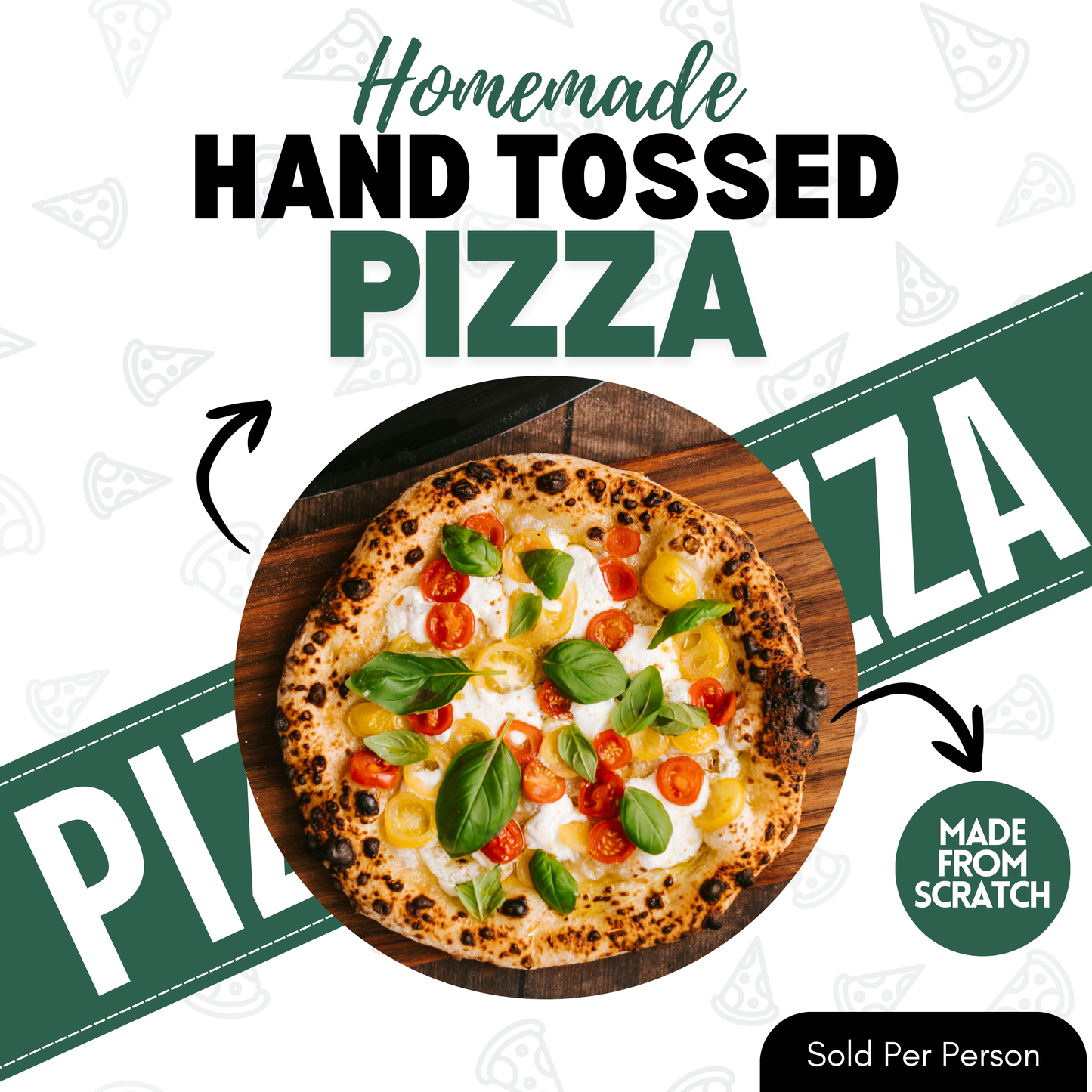 Homemade - Hand Tossed Pizza - 6 PM, Wednesday, January 14th, 2026