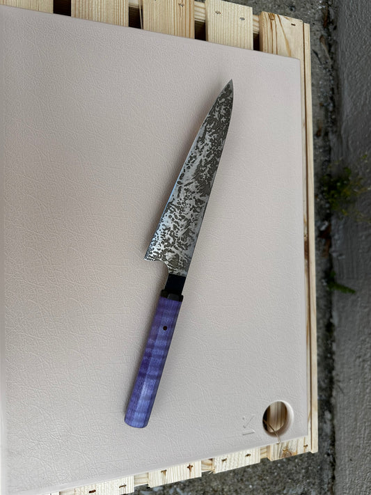 NHB Custom Mini Chef's Knife - Purple