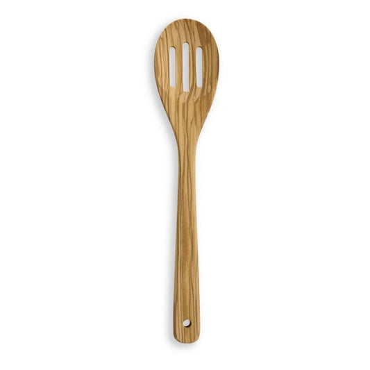 Italian Olivewood Slotted Spoon - 12"