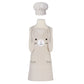 Let your little one’s imagination hop to life with the Bunny Daydream Apron &amp; Hat Set! Featuring an adorable tan rabbit with long, floppy ears, this set is the perfect companion for young chefs. 