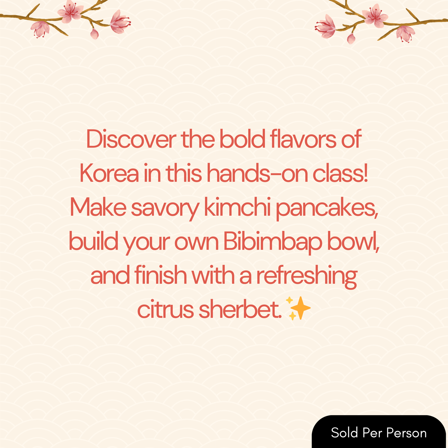 Taste of Korea - Bibimbap - 6 PM, Friday, April 10th, 2026