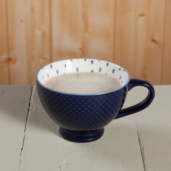 Ink Blue Latte Mug