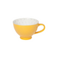 Yellow Latte Mug, designed for those indulgent sips of your favorite brew! This generously sized mug, with a stylish yellow exterior and a simple, sleek patterned interior.