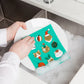 Let the charm of a playful clowder of cats spice up your cleaning routine with the Let it Meow Swedish Sponge Cloth by Ecologie! 