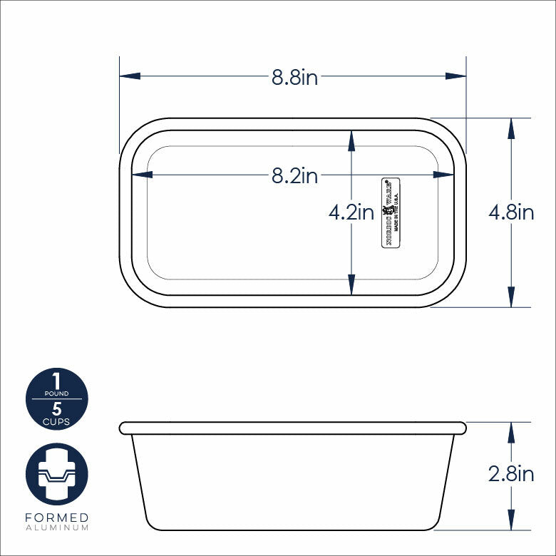 Loaf Pan - 1 Lb