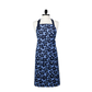 Designer Chef Apron - Periwinkle Floral