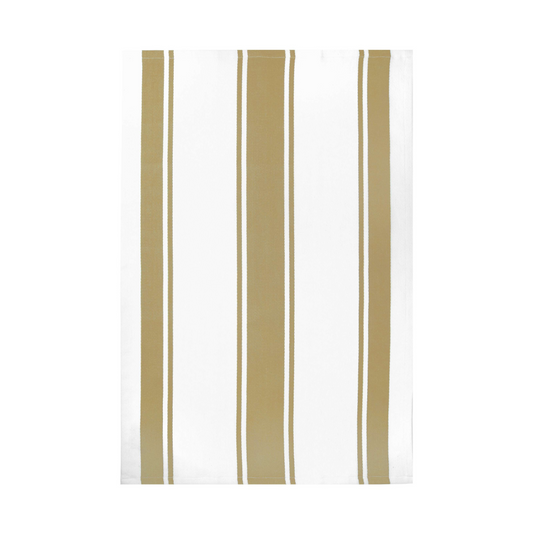 Classic Stripe Cloth Dishtowel - Khaki