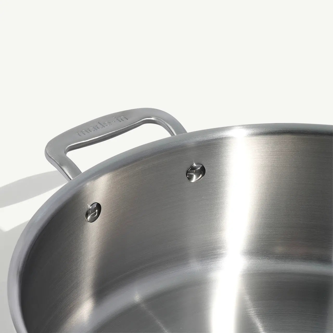 Stainless Clad Rondeau with Lid - 10 Qt