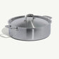 Stainless Clad Rondeau with Lid - 10 Qt