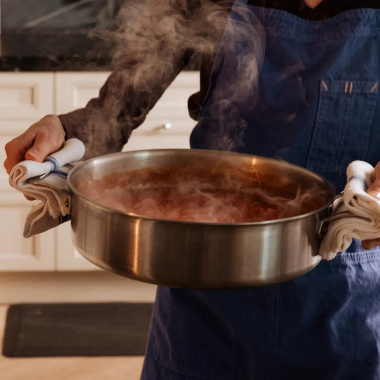 Stainless Clad Rondeau with Lid - 10 Qt