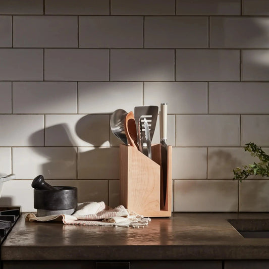 Magnetic Knife Storage - Maple