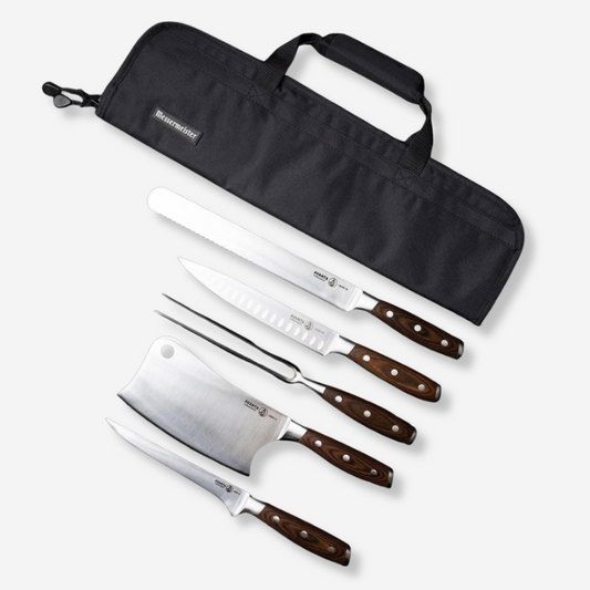 Avanta Forged Pro BBQ Knife Set (6 Piece Set)