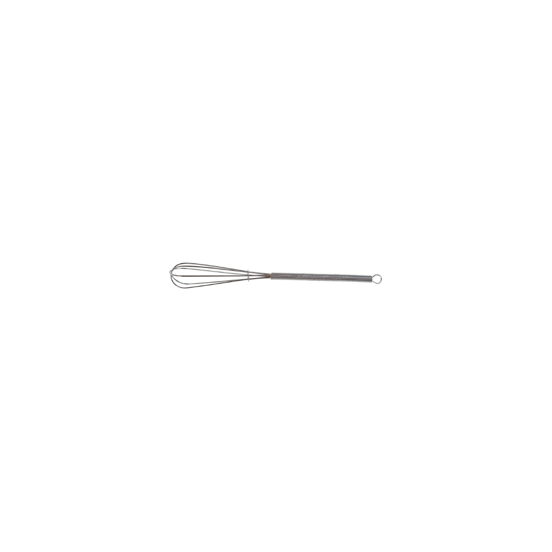 Extra small wire whisk in stainless steel