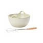 Whisk and Stoneware Mixing Bowl by Creative Co-Op