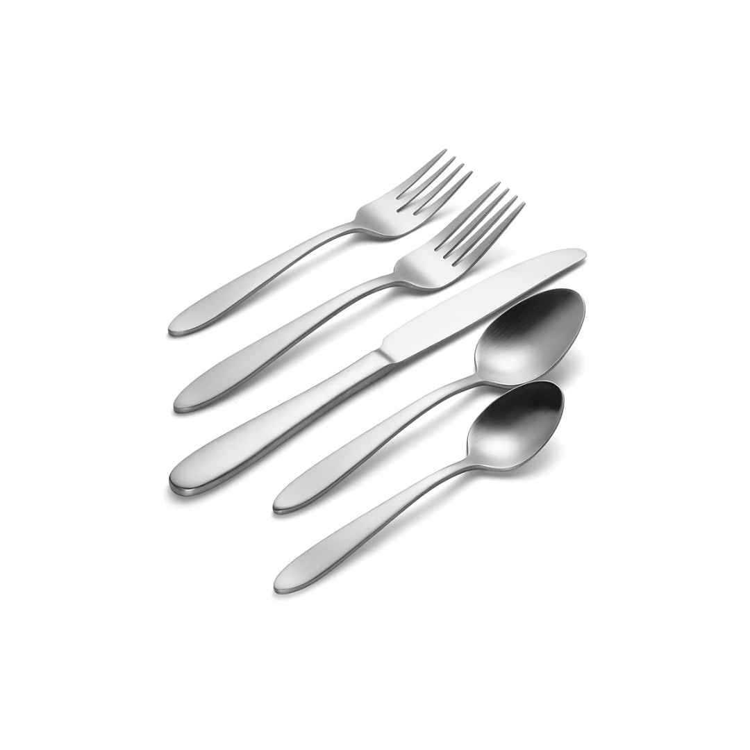 Mooncrest Satin Flatware - 20 Piece Set