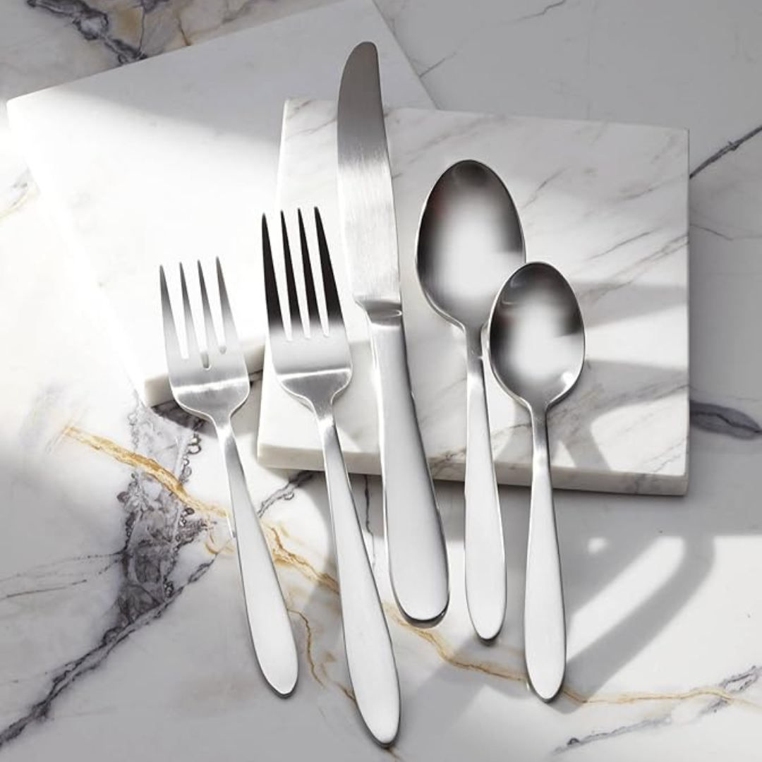 Mooncrest Satin Flatware - 20 Piece Set