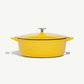 Enameled Cast Iron Dutch Oven -  7.5Qt Marigold