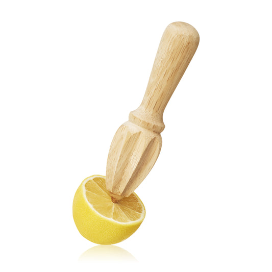 A barware basic crafted from smooth-sanded wood, this Juice™ Natural Wood Reamer juices citrus fruits to capture maximum flavor with minimum exertion. A must-have for any master mixologist, this reamer makes squeezing fresh juice easier than ever - the perfect addition to your home bar or kitchen!