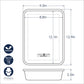 Brilliant Baking Pan - 9"x13"