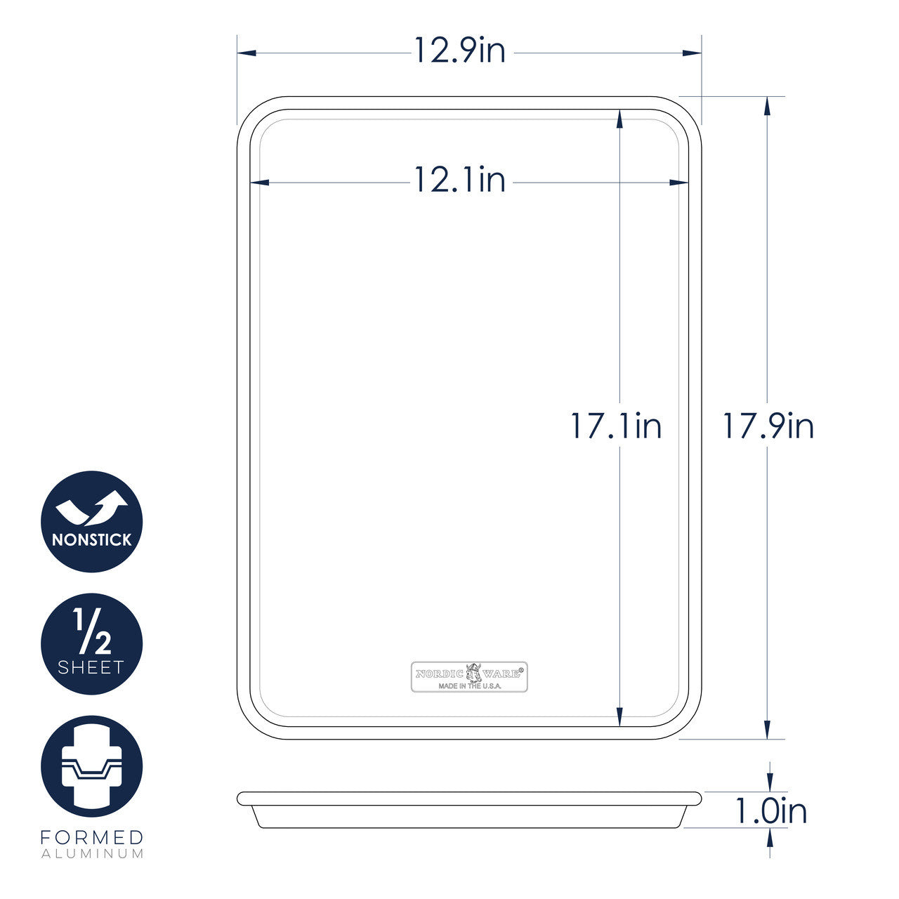 Brilliant Half Sheet Pan