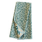 Floral patterned fabric on a white background