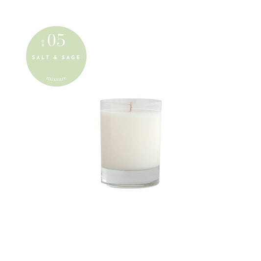 Cylinder Candle - No 05 Salt & Sage - 10 Oz