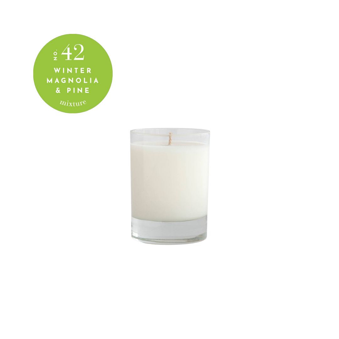 Cylinder Candle - No 42 Winter Magnolia & Pine - 10 Oz