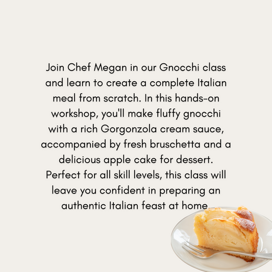 Pasta Making - Gnocchi - 6 PM, Thursday, September 4th, 2025