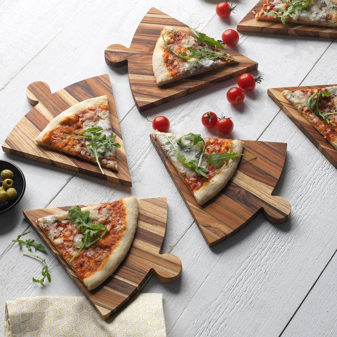 Pizza Serving Board - 6 Piece Set