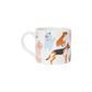 "Puppos" Mug in a Box! This mug is paws-itively adorable, featuring a playful pack of different dog breeds on the outside and a smooth white inside. 