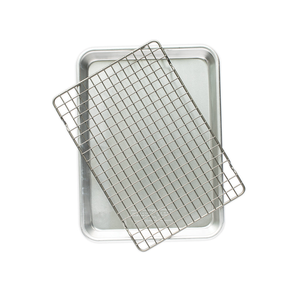 Quarter Sheet with Rack - 2Pc Set