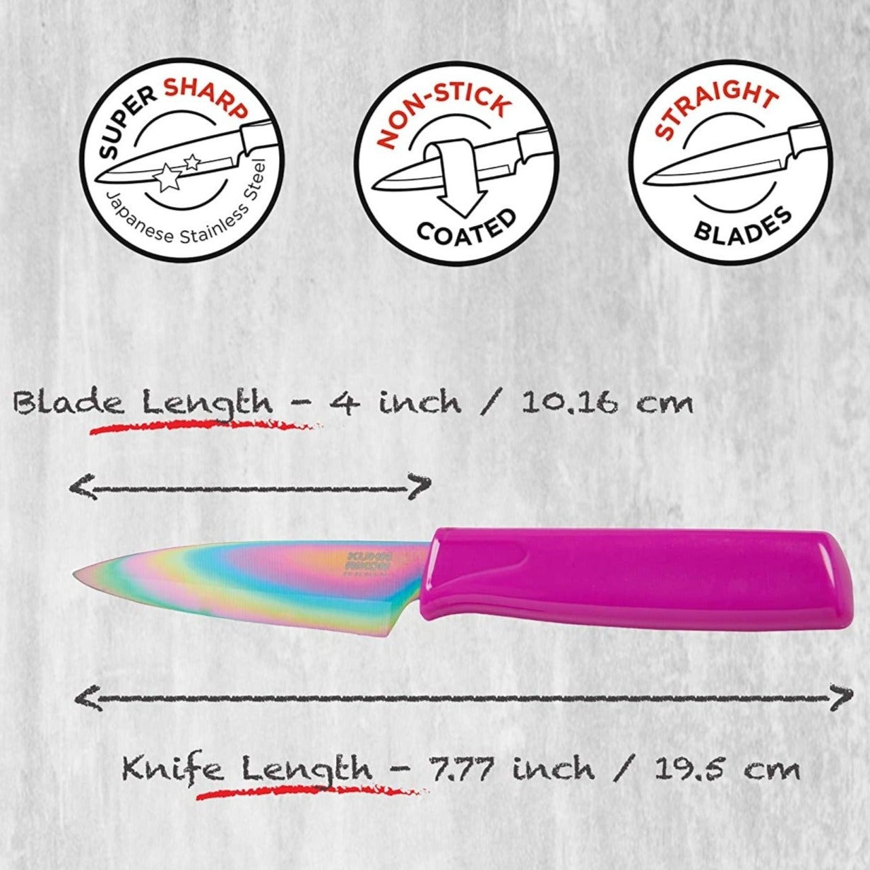 COLORI Paring Knife - Rainbow