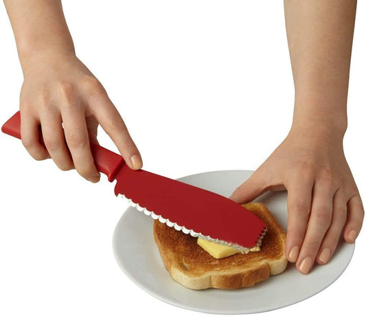 COLORI Sandwich Knife - Red