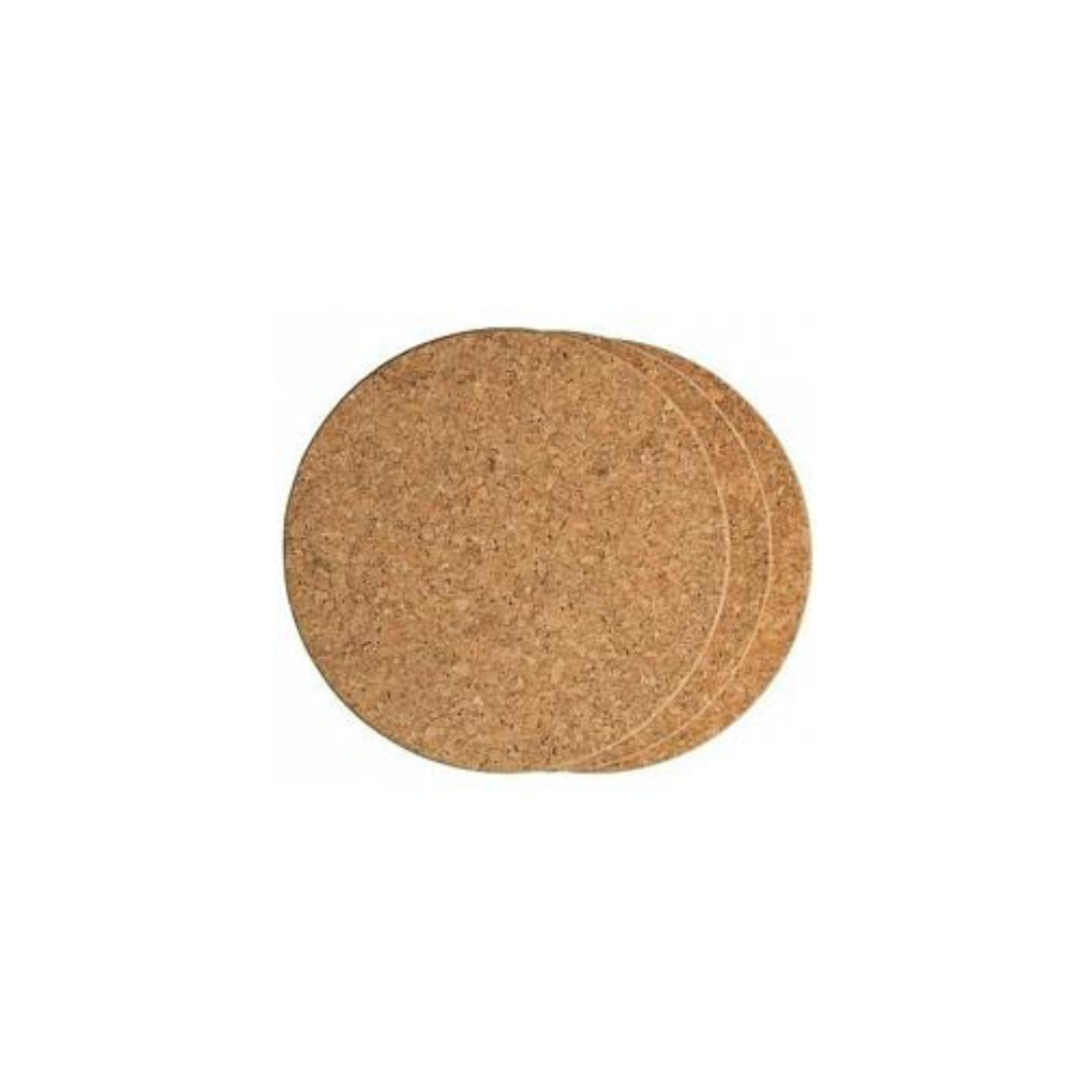 Cork Trivets - Set of 3 - Round