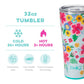 Tumbler (32oz) - Island Bloom