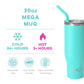 Mega Mug (30oz) - Aqua